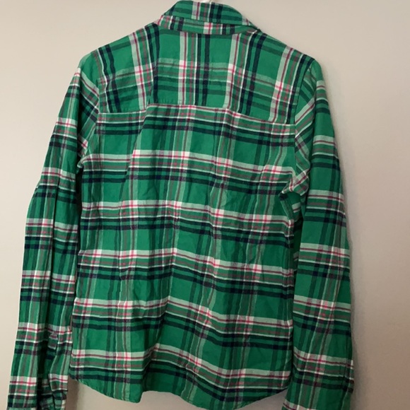 Hollister plaid flannel button down Large - Picture 4 of 5